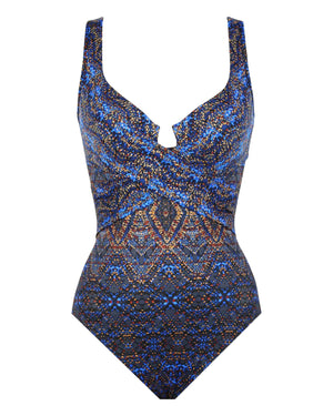 Thebes Criss Cross Escape Shapewear Shaping Swimsuit